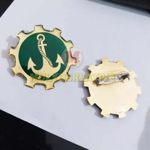 Pesan Tanda Jabatan Dewan Pramuka Jangkar Hijau Pelayaran Maritim