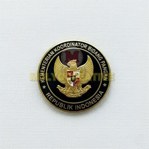 Jual Pin Koordinator Bidang Pangan Emblem Aksesoris 3,5cm