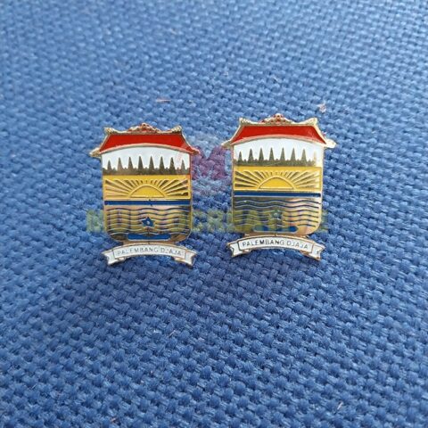 Pesan Pin Muts Kota Palembang Logam Pin Mutz