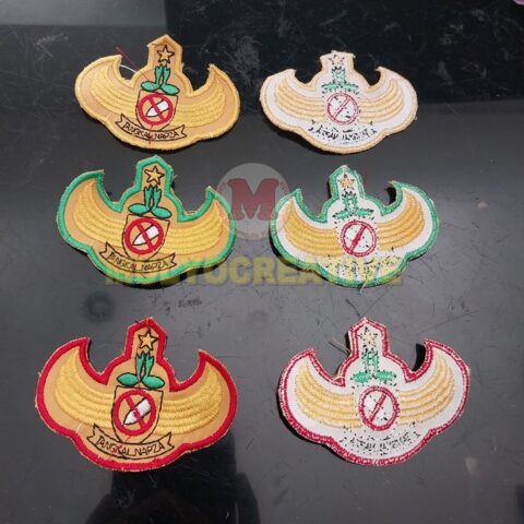 Pesan Bet Bordir Logo Tangkal Napza